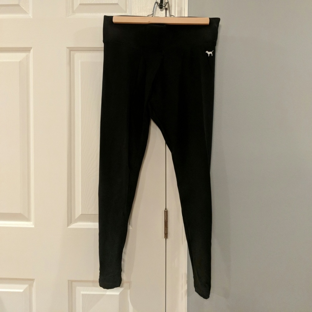 VS Pink Lace-up Cotton Legging